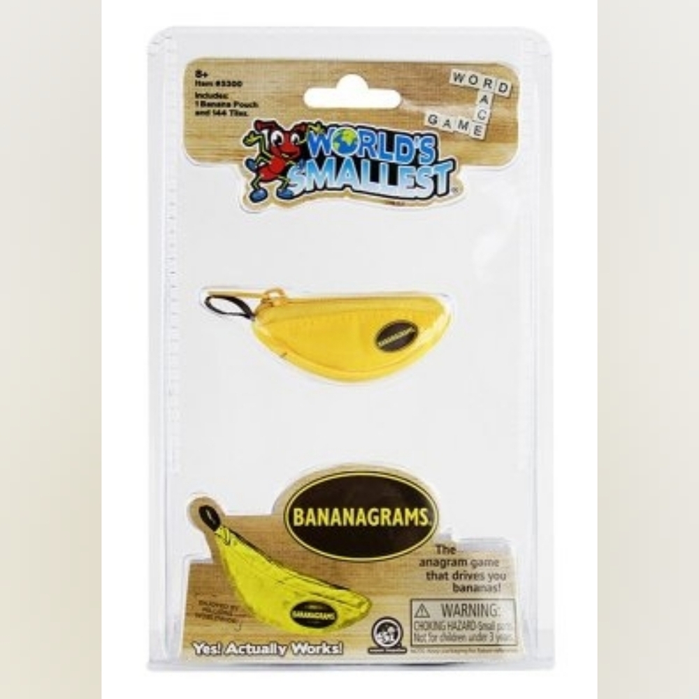 World's Smallest Bananagrams Game BRAND NEW SEALED